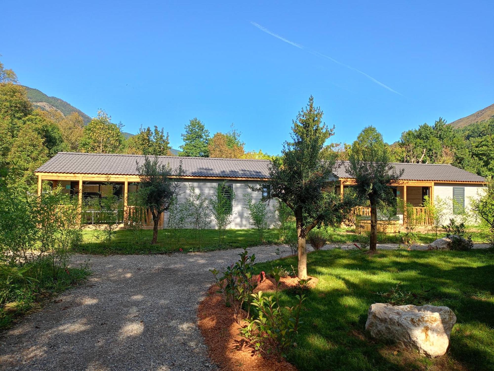 Camping Paradis La Marmotte อักซ์-เลส์-แตร์มส์ ภายนอก รูปภาพ