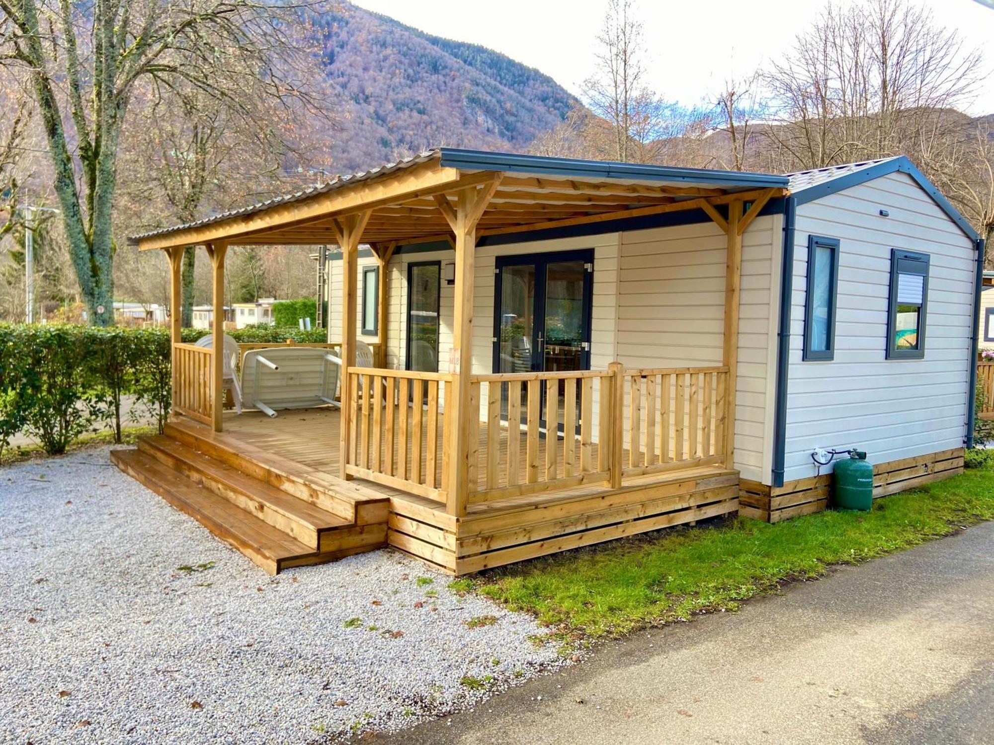 Camping Paradis La Marmotte อักซ์-เลส์-แตร์มส์ ภายนอก รูปภาพ